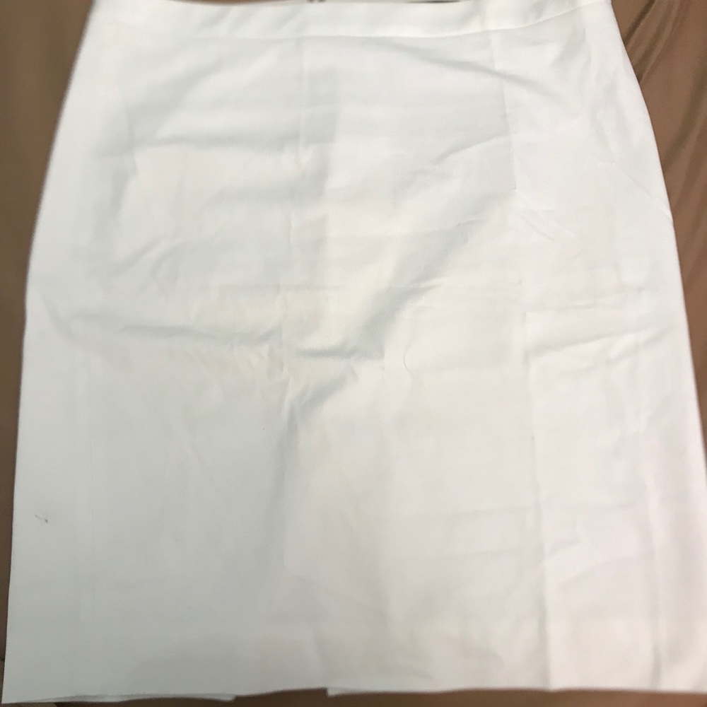 J. Crew White Skirt